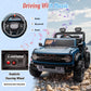 Segmart 2 Seater 24V Ride On Toys For Big Kids, Licensed Ford Bronco Raptor, Powerful Wheel With Remote Control, Headlight/Music