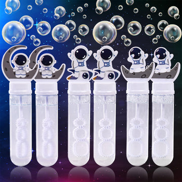 Joyypop 24 Pack Mini Bubble Wands For Kids Space Party Favors Astronaut Bubble Wands Summer Gifts For Boys Girls Space Theme Birthday Party