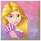 Disney Princess Luncheon Napkins, 6.5' (16-Pack) - Deluxe Party Napkins, Perfect For Themed Parties And Celebrations, Rapunzel