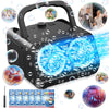 Bubble Machine,Upgraded Automatic Bubble Blower,Portable Bubbles Maker With 2 Fans,20000+ Bubble Per Minutes, Bubble Blower Powe