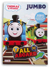 Thomas Coloring And Activity Book With Friends Stand-Up Character On Back - 80 Pages