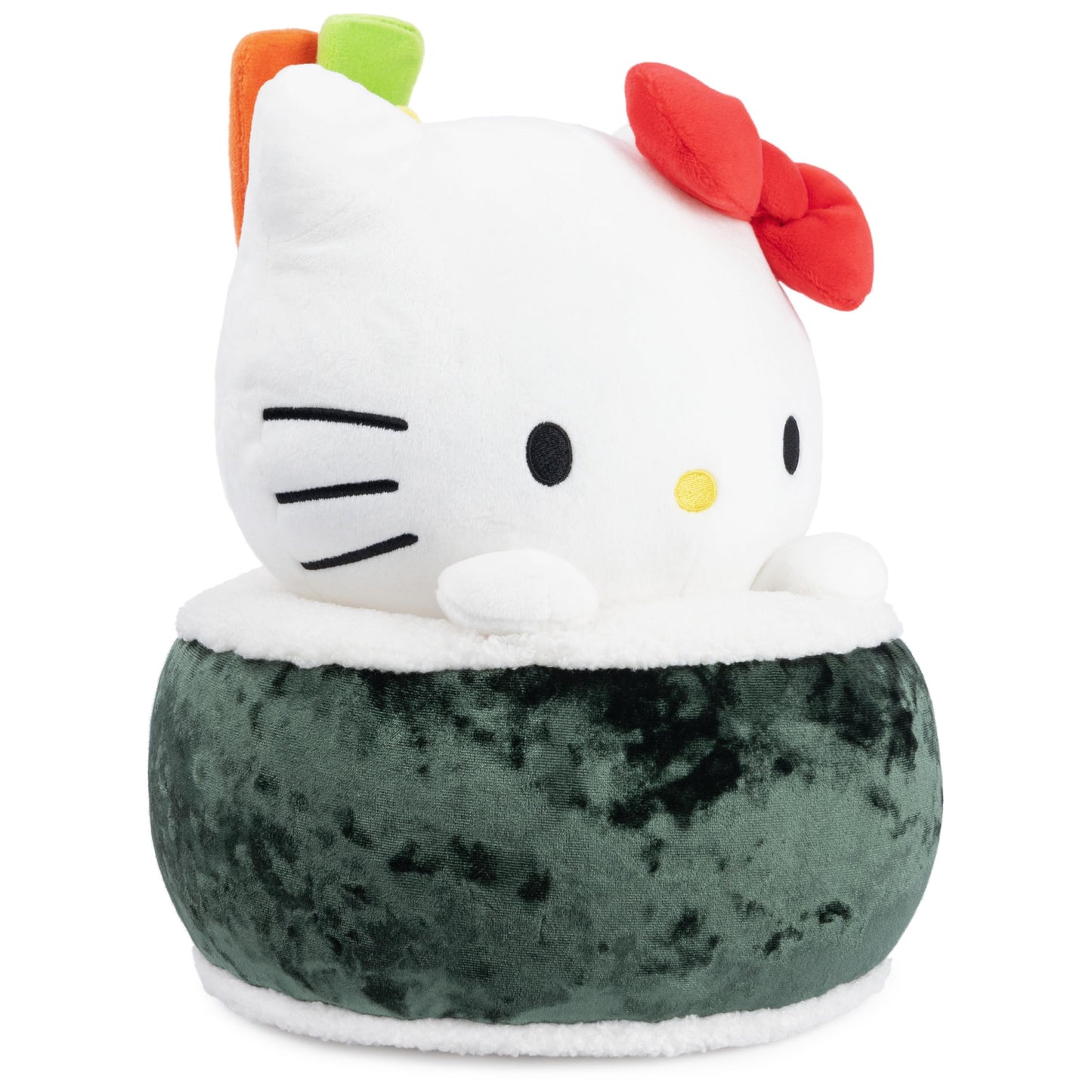 GUND Hello Kitty Sushi Plush Stuffed Animal, Green/White, 10”, High Quality Materials, Ages 1 and Up, Model 6066658-6070506