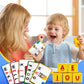 Montessori Matching Letter Game for Kids Ages 3-8 | Educational Learning Spelling Toys with Storage Function | Christmas Birthda