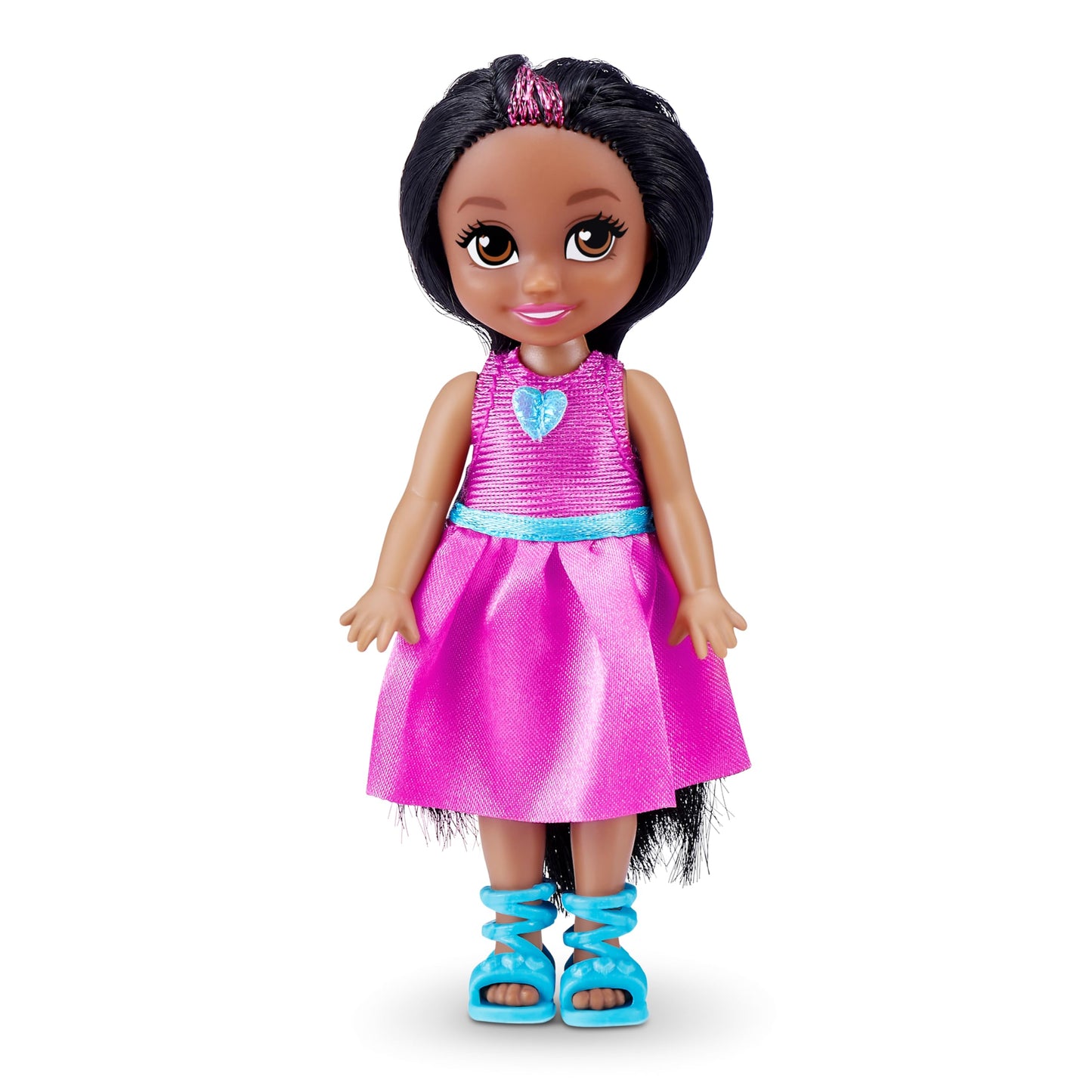 Sparkle Girlz-Dolls-4.7-Fantasy Little Friend Collection Set of 10 by ZURU, Perfect Girls for Kids 3 Years Old and Up