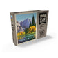 MyPuzzle.com Vintage 1000 Piece Jigsaw Puzzle - Yosemite National Park Golden Vista, Colorful Cardboard for Adults