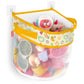 Uneede Duck Print Bath Toy Storage,4.15 Gallons Bathtub Toy Storage Organizer,Bath Toy Holder For Bathtub Organizer And Storage,