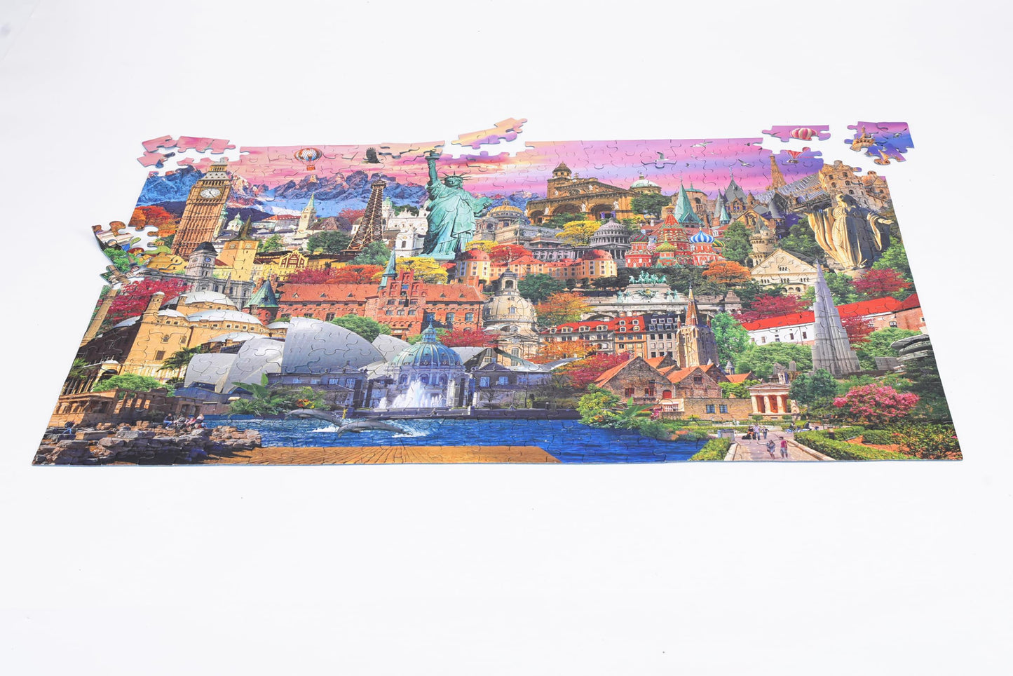 Jigsaw Puzzles 500 Pieces For Adults World Renowned Architecture Puzzle