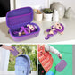 Mgznmty Carrying Case Compatible With Fingerlings Monkey Toy - 2023 New Interactive Toys For Kids (Purple) (Only Case)
