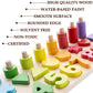 Toyli Educational Math Learning Board And Puzzle Wooden 4 In 1, Wooden Stacking Toy