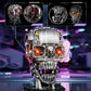 Csnrhg Mechanical Skull Building Block Set 1099+ Pieces 3D Poseable Model With Mandibular Teeth Bite Drive For Stem Toys For Kid