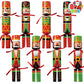 JOYIN 8 pcs Christmas Party Table Favor, No Snap Party Table Favor with Nutcracker Design for Christmas Holiday Traditions, Xmas