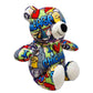 PLUSHOLOGY I Love Chicago Graffiti Teddy Bear Eco Friendly Stuffed Animal; Cuddly Soft Velboa Plush Animal for Kids 3 Years Old to mature-themeds; Child-Safe Embroidered Face Details (10 Tall When Seated)