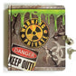 Playhouse Radioactive Glow In The Dark Lock & Key Lined Page Diary For Kids