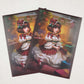 Fantasy North - Madelaine - Gifted Doll - 100 Smooth Matte Tcg Trading Card Sleeves - Fits Magic Mtg Commander Pokemon And Other