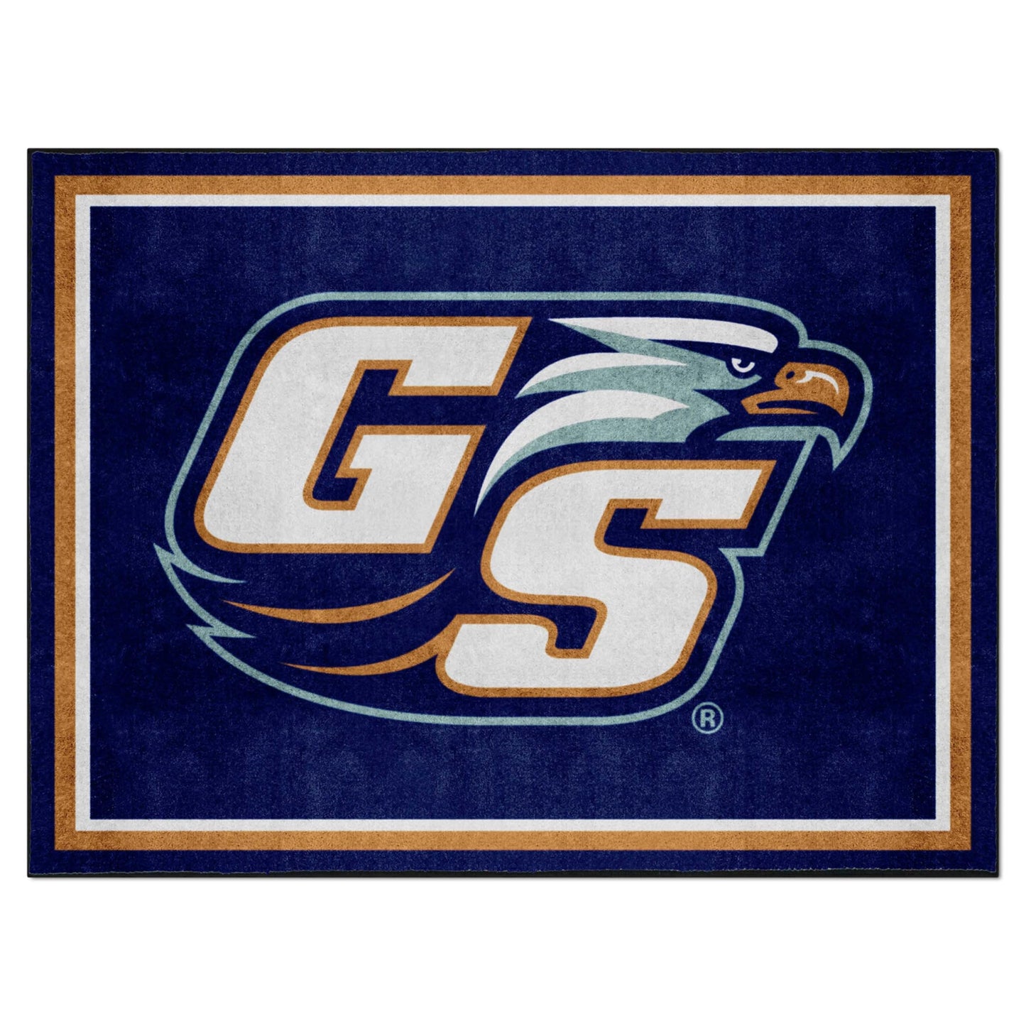 FANMATS 19620 Georgia Southern 8X10 Rug, Team Color, 87x117