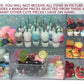 6 PIECES of LPS Pet Shop Accessories *Random Selection*