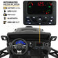 2024 Two (2) Seater Ride On Kids Car Truck w/Remote | Large 24V Battery Licensed Kid Car to Drive 3 Speeds  Leather Seat  MP3 Music by Bluetooth  FM Radio  Rubber Tires (Black)