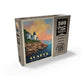 Mypuzzle Acadia National Park: Lighthouse, Vintage Poster - Premium 500 Piece Jigsaw Puzzle For Adults