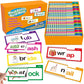 Cilveec Word Families, Letter Sounds & Kindergarten Sight Words Flash Cards, Learn To Read Phonics Flash Cards, Read & Rhyme Fli