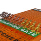 Large 21 Inches Horse Racing Board Game With 11 Luxury Metal Craft Horses Thickened Pine Finish Line Race Game Chessboard Includ