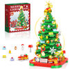 Alagoo Christmas Tree Building Blocks Kit With Lights, Compatible With Lego Christmas Tree Toy Bricks, Creative Home Decor Building Toys For 6+ Year Old Boys/Girls