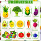 Syhood 30 Pack Hey One bear Fruit Birthday Party Decoration Dancing Fruit Hanging Swirls Fruit and Vegetable Ceiling Streamer Su
