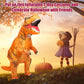 Viwzon Inflatable Dinosaur Costume For Kids, Kids Inflatable Dinosaur Costume, Inflatable Halloween Costume, Blow Up Costume, T-
