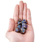 Metal Dice Set D&D Dragon and Dungeon Polyhedral Metal Dice, Punk Style Role-Play RPG Explorer MTG Pioneer Game DND Dice Set (7