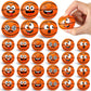 Arrowbash 24 Pcs Mini Face Basketball Stress Balls For Boys Girls Basketball Stress Balls Face Squeeze Balls Foam Balls For Stre
