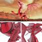 Piececool Metal Puzzles For Adults 3D Dragon Model Kits- Dragon Flame Models Building Kit, Brain Teaser Puzzle 3D Metal Craft Kits For Teens Men Women Family- 115 Pcs