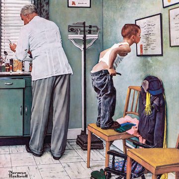 Masterpieces 1000 Piece Jigsaw Puzzle For Adults, Family, Or Youth - At The Doctor - 25''X25''