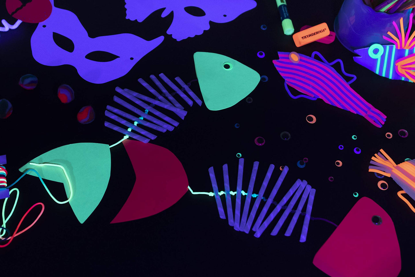 Creativity Street Artstraws Class Pack White, 4mm x 15.5