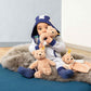 Steiff Cuddly Toy Jimmy Teddy Bear, Cute Stuffed Toy, Boys, Girls & Babies From 0 Months, Plush Toy 20 Cm, Light Brown, 242274