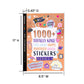 Fashion Angels 1000+ Kindness Stickers Book - Positive Affirmation & Mental Health Stickers for Kids, Multicolor, Model 77962