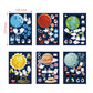 24 Pieces Make Your Own Planet Stickers Make A Face Stickers For Kids Toddlers With Planets Solar System Diy Craft Stickers Kids