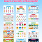 Benresive Montessori Busy Book For Toddlers 2-4, Preschool Toddler Learning Activities, Toddler Sticker Books For 2 3 4 Year Old