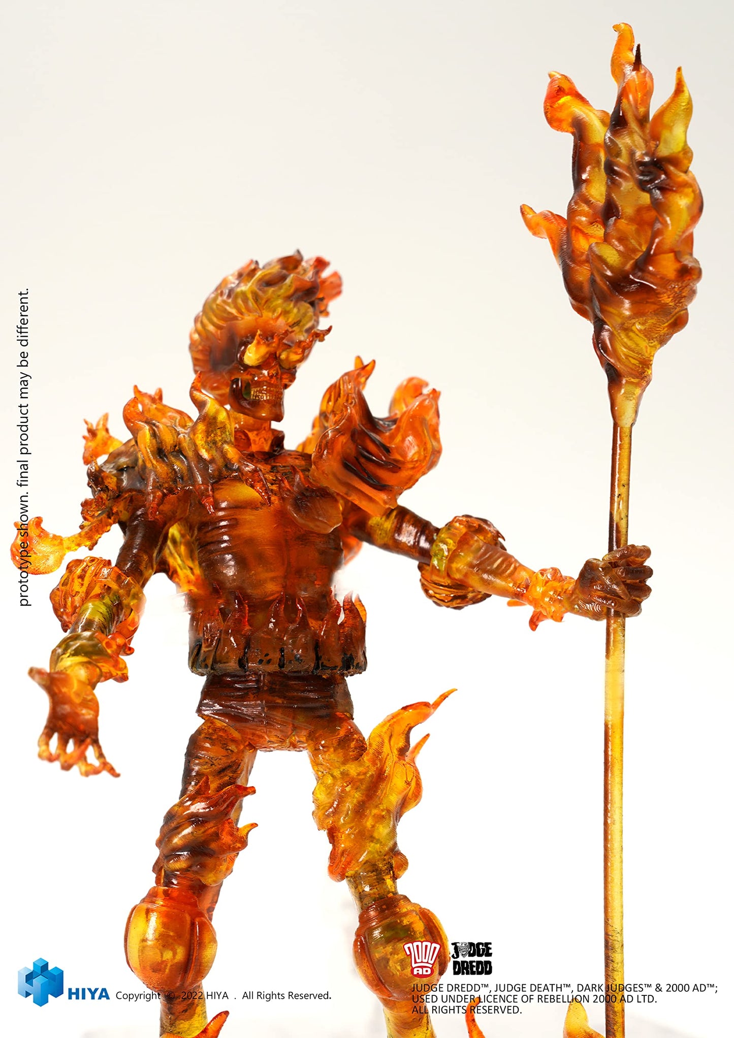 Hiya Toys Judge Dredd: Judge Fire Exquisite Mini 1:18 Px Mini Action Figure, Multicolor