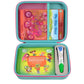GWCASE LeapFrog Case for LeapStart Go & 3D - Green Nylon Storage Holder for Activity Books & USB Cable