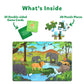 Skillmatics Floor Puzzle & Game - Piece & Play Wild Animals, Jigsaw & Toddler Puzzles, Educational Toy, Gifts For Boys & Girls Ages 3, 4, 5, 6, 7 (48 Pieces, 2 X 3 Feet)