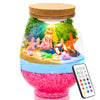 Magiclub Diy Light-Up Mermaid Terrarium Kit For Kids,Remote Mermaid Birthday Gifts Toy For Girls,Mermaid Craft Kit,Arts & Crafts Mermaid Gifts For Girls Age 4 5 6 7 8-12 Years Old,Bedroom Decor