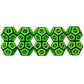SmartDealsPro 10-Pack Six Sides D6 12 Sided D12 Dice Die for DND Dungeons and Dragons MTG PRG Wow Table Game Math Teaching (D12,