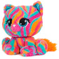 GUND P.Lushes Emelia Vento Cat Stuffed Animal, 6” Premium Plush Toy, Pink and Blue, Multicolor Fashion Pet