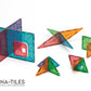 Magna-Tiles Dx 48-Piece Magnetic Construction Set, The Original Magnetic Building Brand