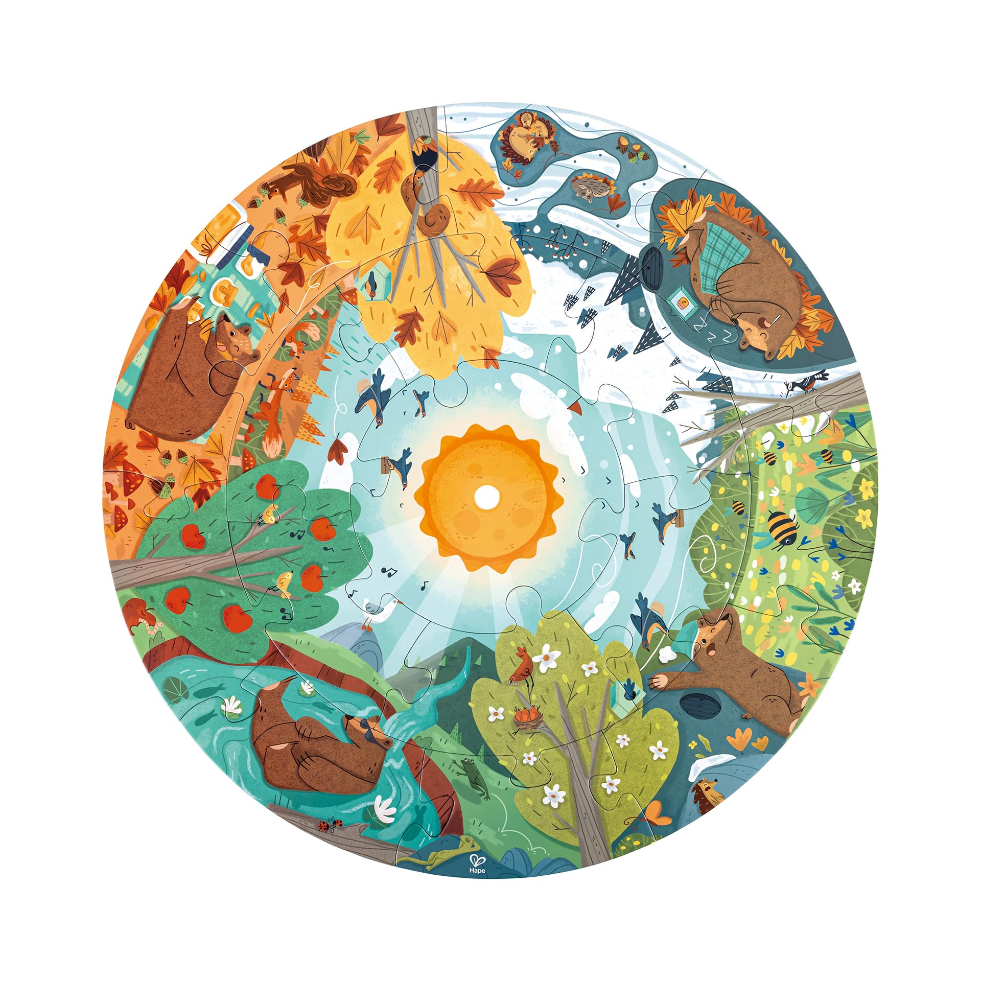 Hape Four Seasons Puzzle