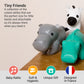Little Big Friends Tiny Friends | Soft Baby Rattle Toy | Special Stuffed Animal | Easy to Clean | Ideal for Strollers, Car Seats