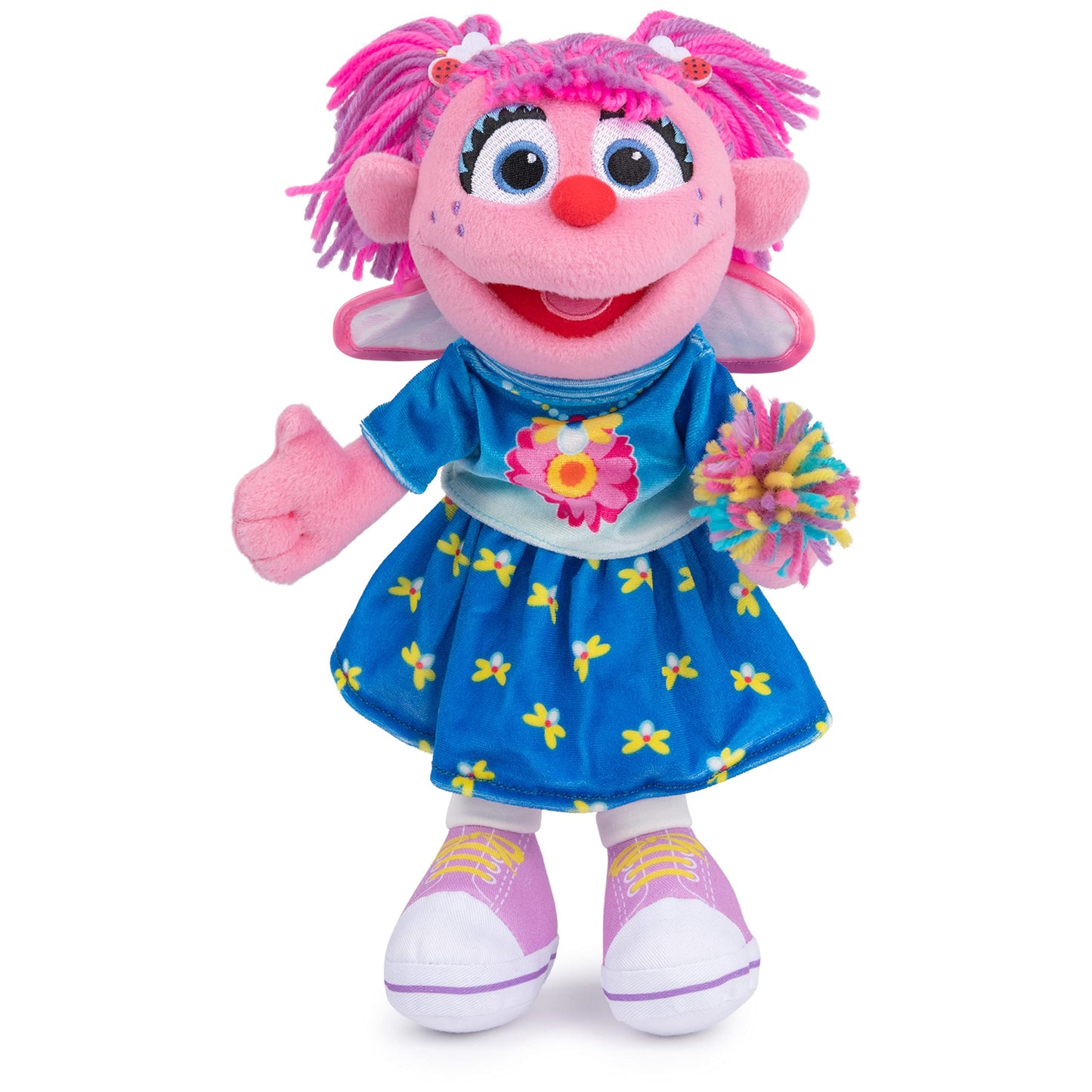 Gund Sesame Street Official Abby Cadabby Muppet Plush, Premium Plush Toy For Ages 1 & Up, Pink/Blue, 11