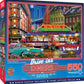 MasterPieces 550 Piece Jigsaw Puzzle for Adults, Family, Or Youth - Rickeys Diner Car - 18x24