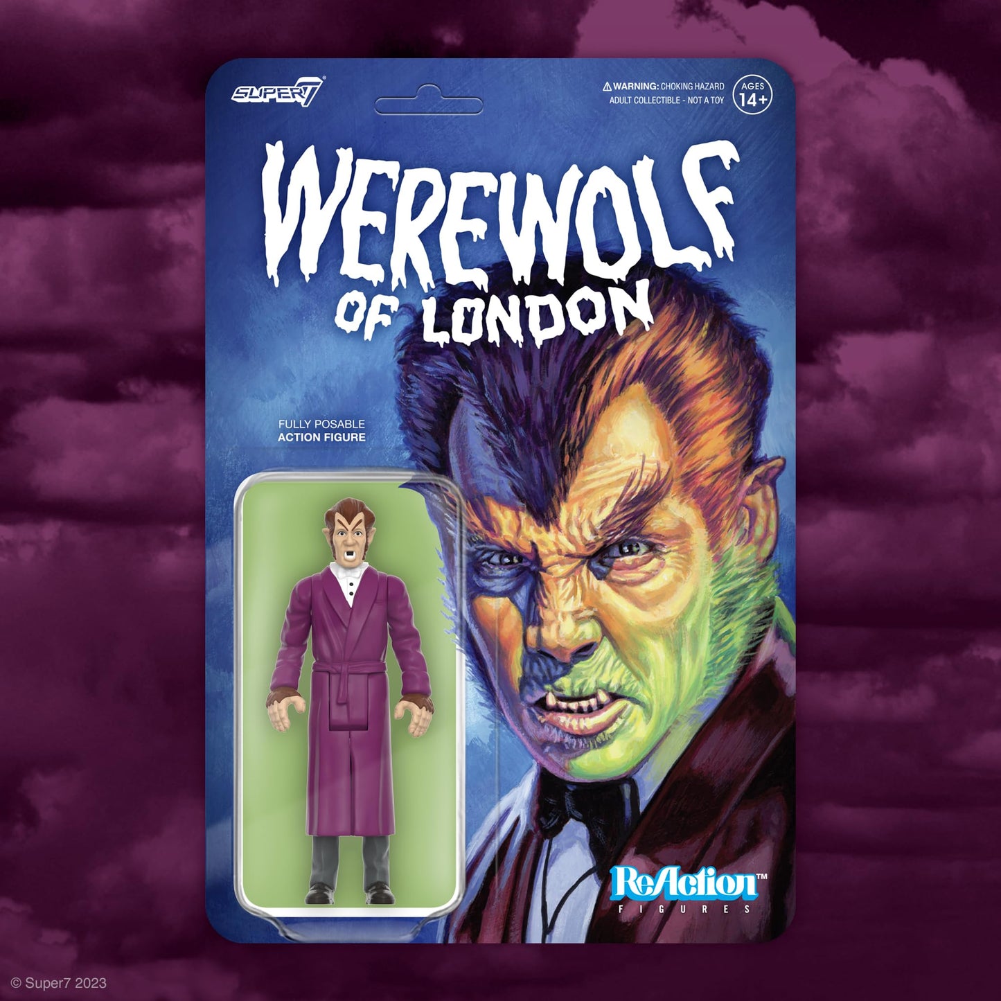Super7 Universal Monsters Werewolf Of London - 3.75' Universal Monster Movies Action Figure Classic Movie Collectibles And Retro Toys