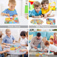 Lelemon Puzzles For Kids Ages 4-6, 60 Piece Puzzles For Kids Ages 3-5 In A Metal Box, Educational Kids Puzzles Jigsaw Puzzles Fo