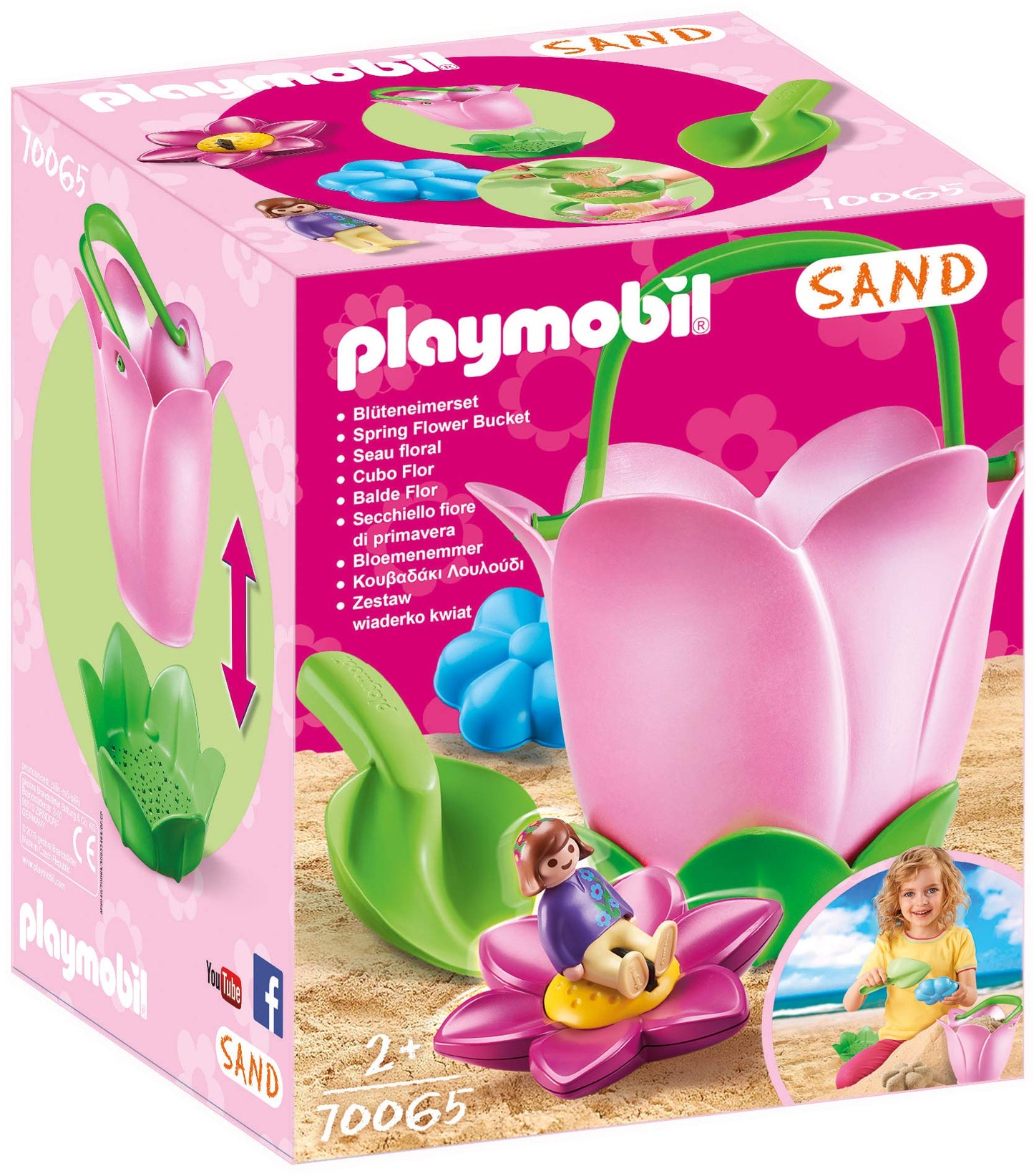 Playmobil Sand Spring Flower Bucket Beach Toy